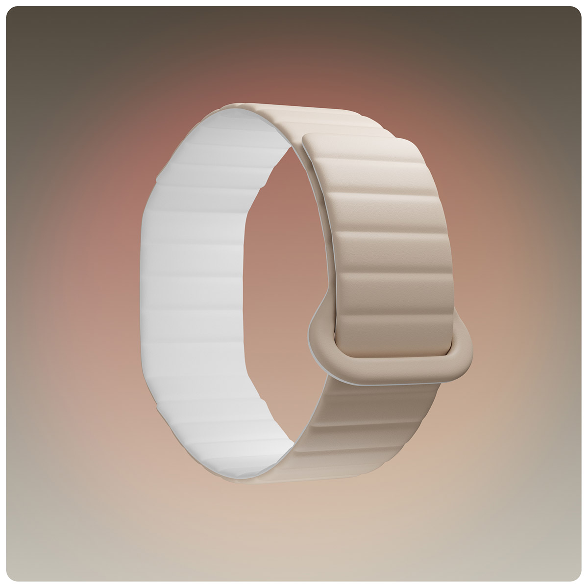 Polar Loop ranneke beige/valkoinen S-M
