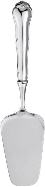 Chippendale hopeinen leivoslapio