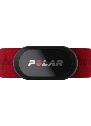 Polar H10 sykevyö punainen tekstillä M-XXL 920106243