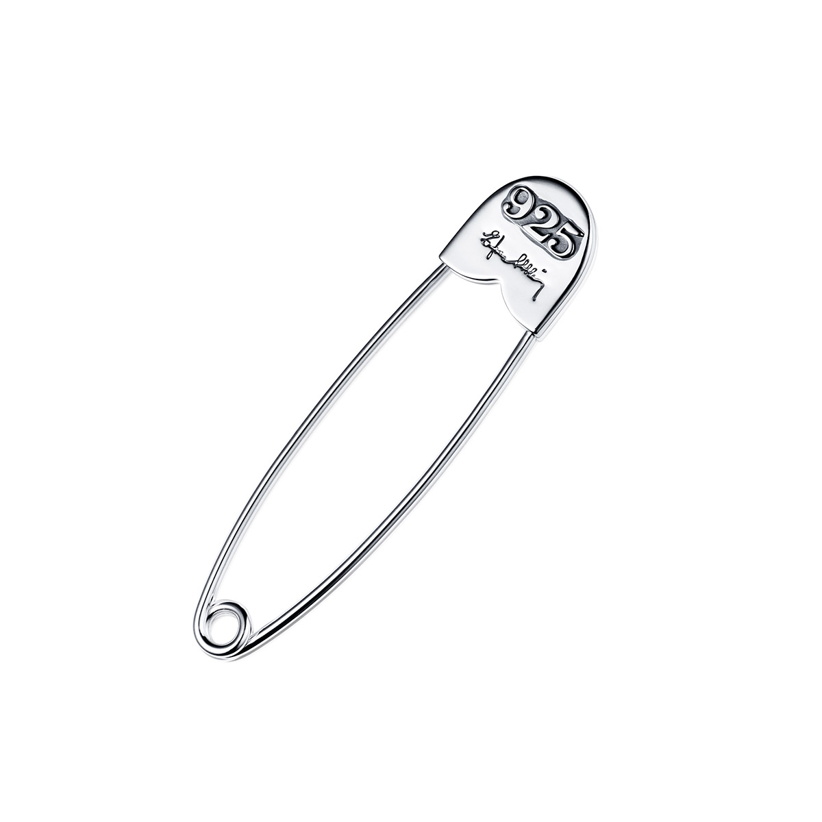 Efva Attling 925 hopeinen iso rintakoru 15-100-02366-0000