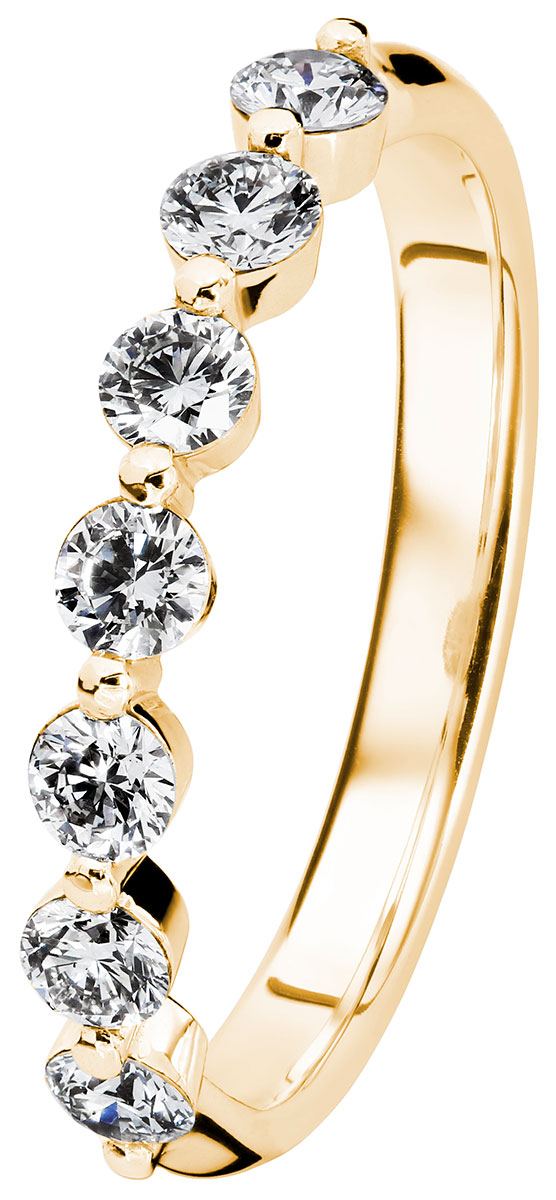 Kohinoor Dahlia timanttisormus 933-232K-56C3