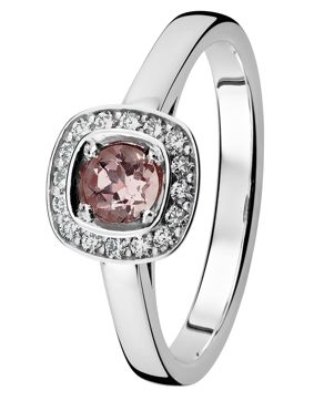 Kohinoor 933-240V-16MO Timanttisormus valkokulta Stella