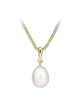 Lykken Pearls kultainen helmiriipus 9mm