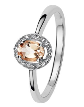 Kohinoor 033-P5186V Timanttisormus valkokulta 0.07 ct