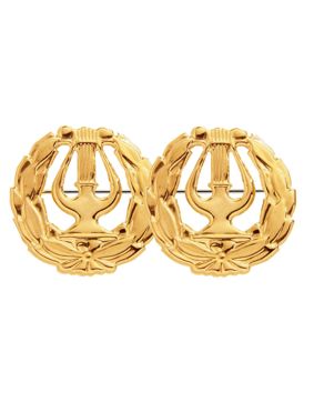 Ylioppilaslyyra / rintalyyra 2kpl setti - 14k kulta