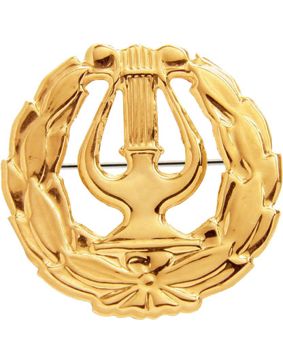 Lyyra kullattu hopea