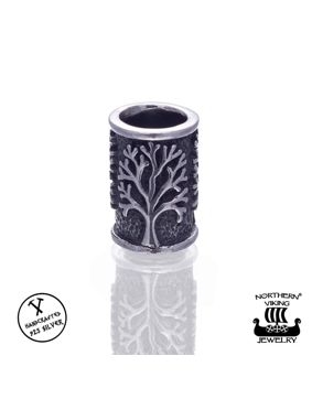 Northern Viking Jewelry Silver Tree Of Life partakoru NVJHE016