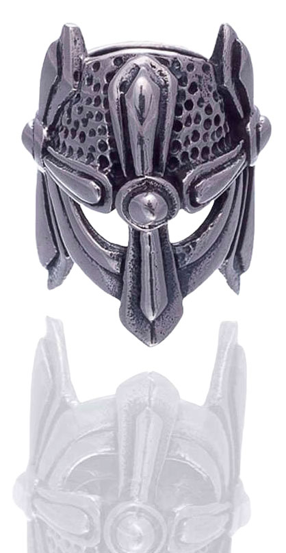 Northern Viking Jewelry Silver Viking Helmet partakoru NVJHE019