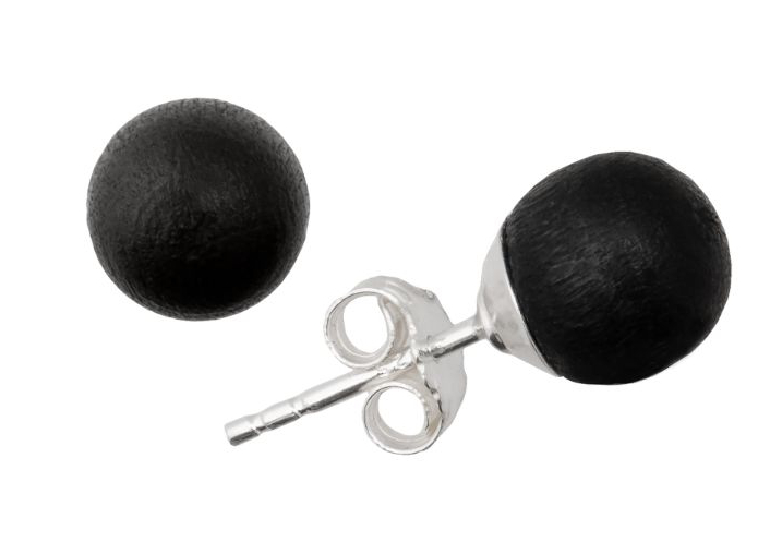 Aarikka Marja mustat korvakorut U109 A00594