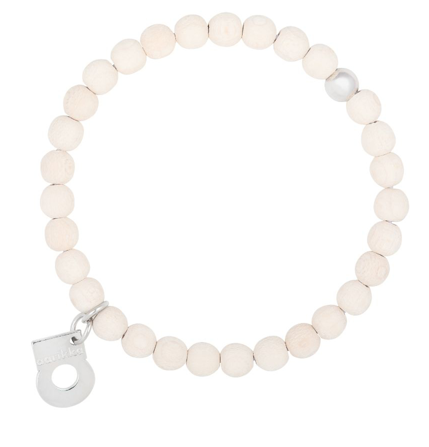 Aarikka Herkkä luonnonvalkoinen rannekoru U008 A08613