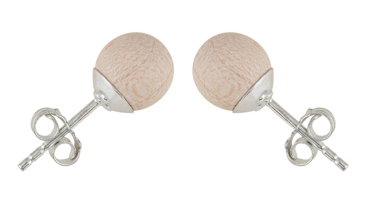 Aarikka Marja luonnonvalkoiset korvakorut U008 A09178