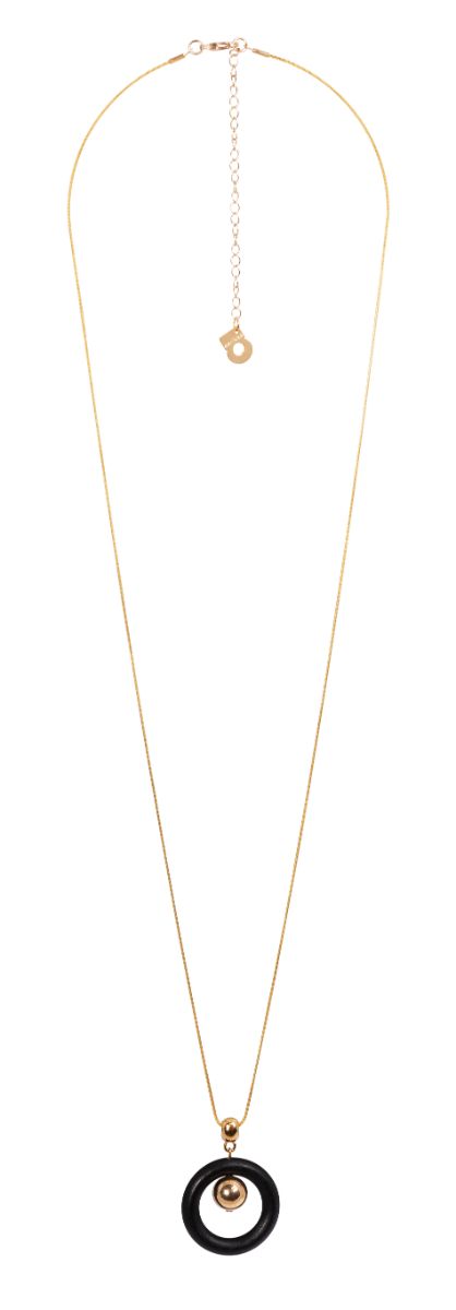 Aarikka Signe musta riipus U109K A09674