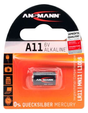 Ansmann alkaliparisto A11 6V