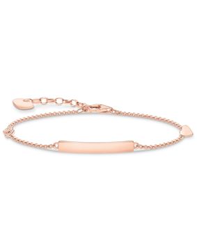 Thomas Sabo classic with heart & infinity ruusukulta rannekoru A1976-416-40-L19V