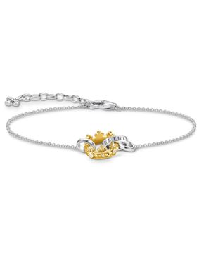 Thomas Sabo crown kullanvärinen rannekoru A1982-849-14-L19V