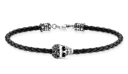 Thomas Sabo Skull crown silver rannekoru A2055-805-11-L17,5