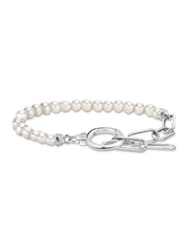 Thomas Sabo Cosmic Amulet freshwater pearl silver helmirannekoru A2134-167-14-L19v