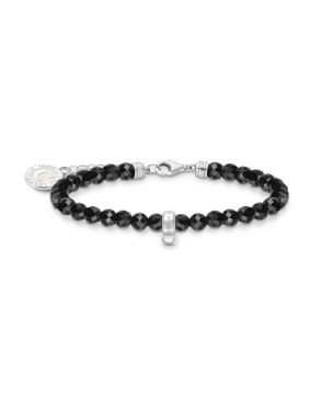 Thomas Sabo Charm Club Charmista onyx keräilyrannekoru A2141-130-11-L19v