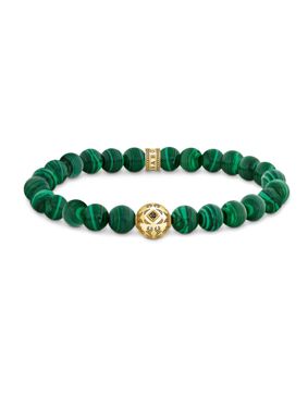 Thomas Sabo Rebel Wolf malachite rannekoru A2145-140-6