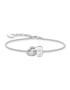 Thomas Sabo intertwined hearts sydänrannekoru A2163-051-14-L19v