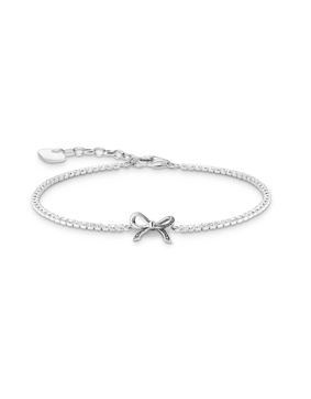Thomas Sabo True Romance Silver Bow with white zirconia tennisrannekoru A2172-643-14-L19V