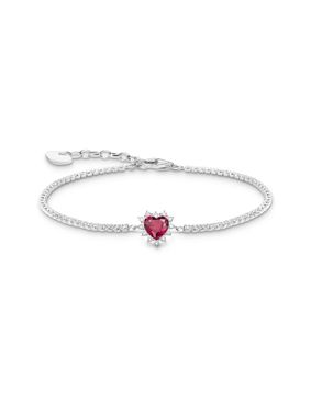 Thomas Sabo hopea rannekoru sydän A2188-013-10-L19V