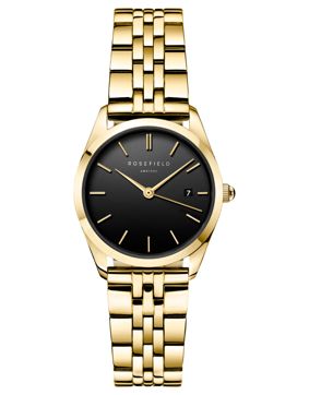 Rosefield The Ace XS Black Steel Gold ABGSG-A19