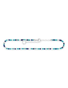 Thomas Sabo with blue stones nilkkakoru AK0039-775-7-L27V