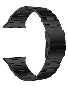 Tiera Apple Watch Classic musta titaaniranneke