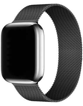 Tiera Apple Watch teräsranneke harmaa