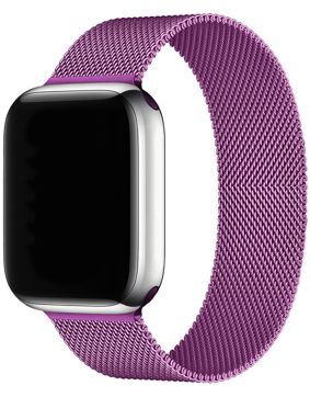 Tiera Apple Watch teräsranneke violetti