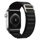 Tiera Apple Watch musta Alpine tekstiiliranneke 38/40/41 mm