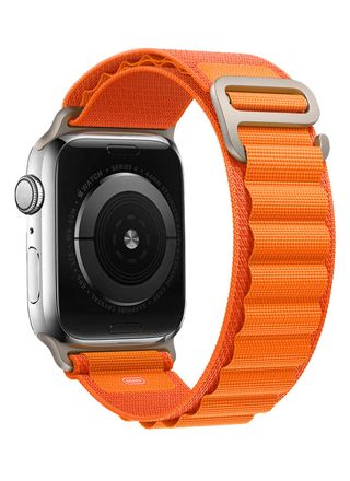 Tiera Apple Watch oranssi Alpine tekstiiliranneke
