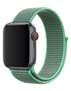 Tiera Apple Watch kangasranneke vihreä