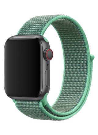 Tiera Apple Watch kangasranneke vihreä