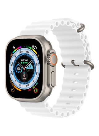 Tiera Apple Watch valkoinen Ocean silikoniranneke