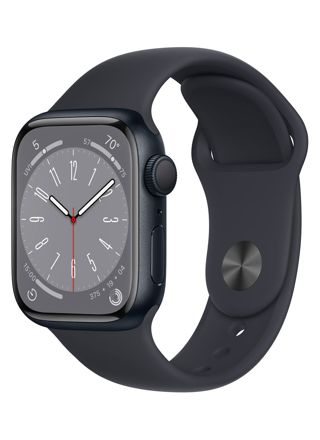 Apple Watch Series 8 GPS keskiyönsininen alumiinikuori 41 mm keskiyö urheiluranneke MNP53KS/A