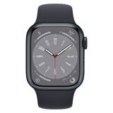 Apple Watch Series 8 GPS keskiyönsininen alumiinikuori 45 mm keskiyö urheiluranneke - REFURBISHED