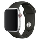Tiera Apple Watch silikoniranneke musta 38/40/41mm