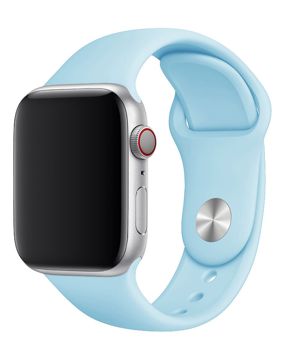 Tiera Apple Watch silikoniranneke sininen
