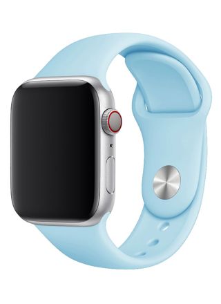 Tiera Apple Watch silikoniranneke sininen