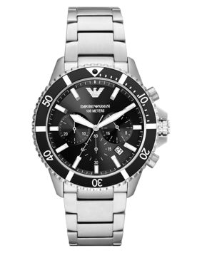 Emporio Armani Diver Chronograph Stainless Steel Watch AR11360