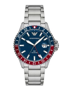 Emporio Armani GMT Blue-red "Pepsi" AR11590
