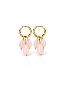 Madoww Aura Cascade Pink Blossom korvakorut 16mm