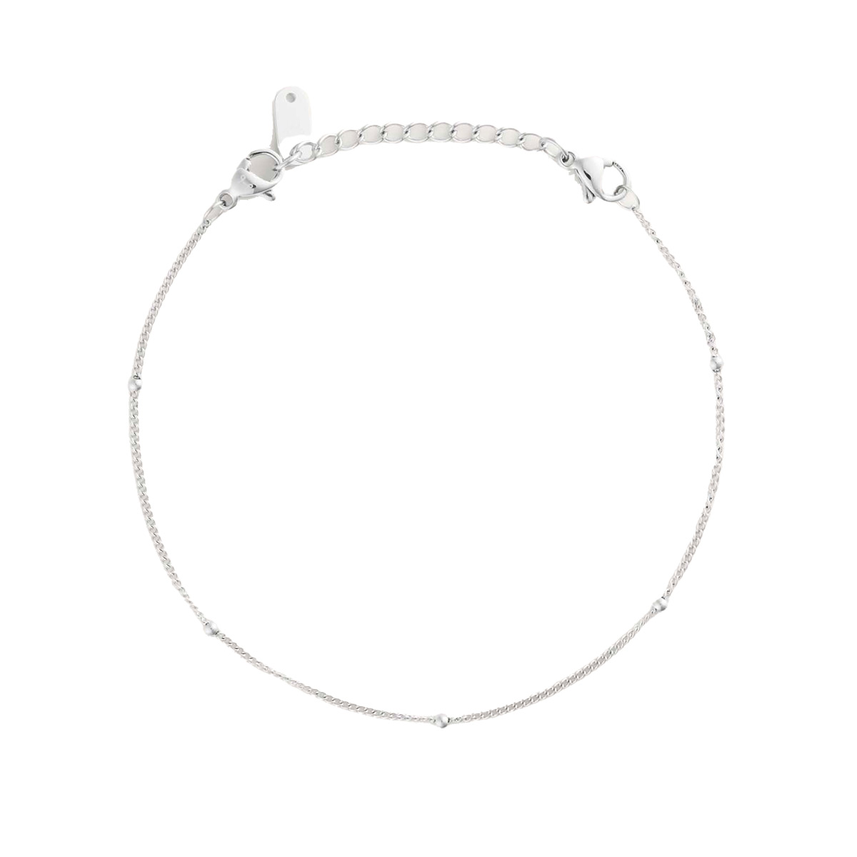 Mockberg Beaded Chain teräs rannekoru