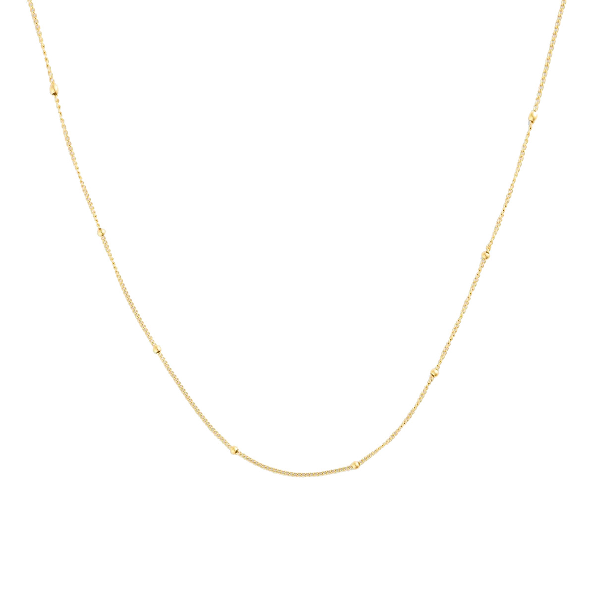 Mockberg Beaded Chain kullattu kaulaketju