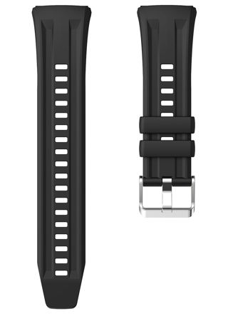 Tiera huawei Watch GT 6 Pro silikoniranneke musta