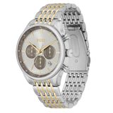 BOSS Gregor Chronograph silver two-tone 1514053