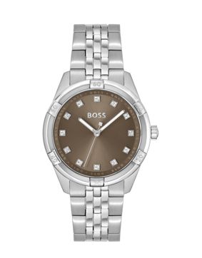 BOSS Rhea khaki silver 1502699
