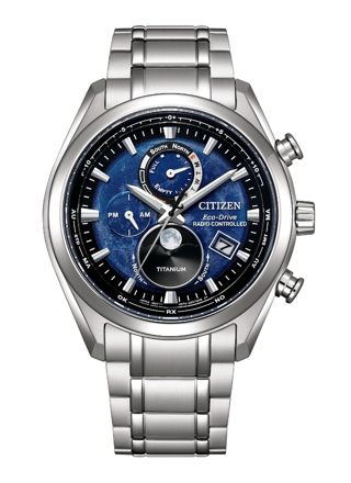 Citizen Radio Controlled Eco-Drive Tsukiyomi Moonphase BY1010-81L